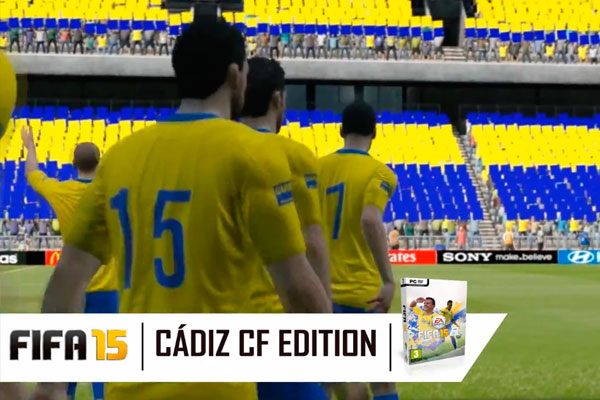 Parche del Cádiz CF para FIFA 15