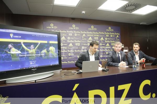Presentación de la nueva web oficial del Cádiz CF / Trekant Media