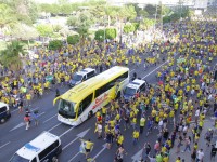 Recibimiento del autobús: Cádiz CF - CD Tenerife (Playoff)