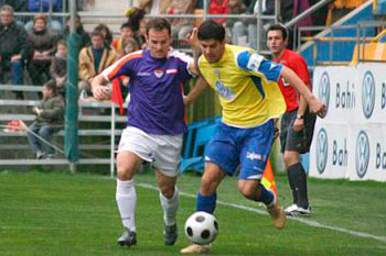 Ormazábal ante el CD Guadalajara en la 08-09 / Trekant Media