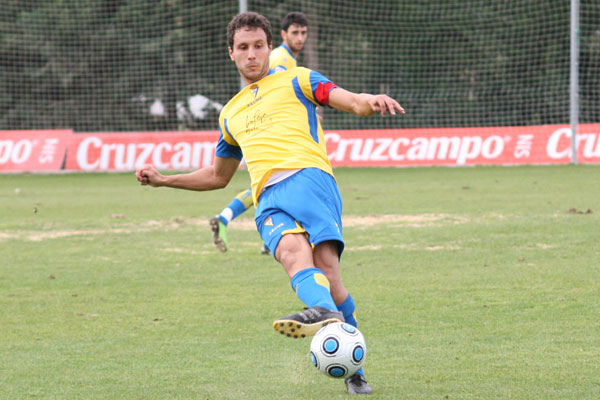 Germán, en su etapa en el Cádiz CF B / Trekant Media