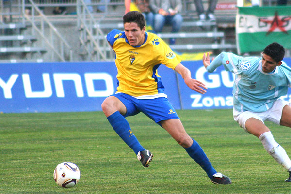 Héctor Yuste, con el Cádiz CF / Trekant Media