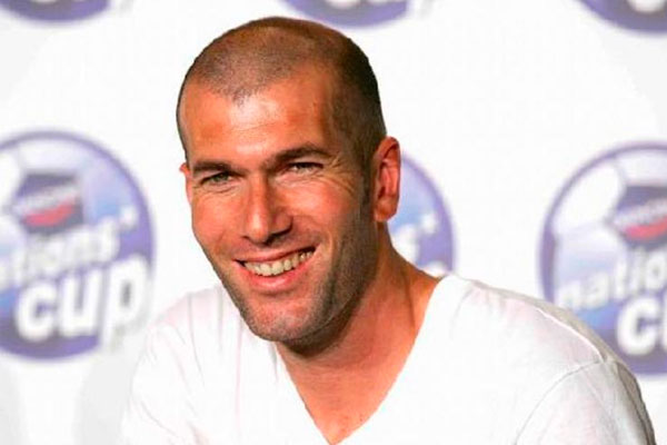 Zinedine Zidane, entrenador del Real Madrid Castilla