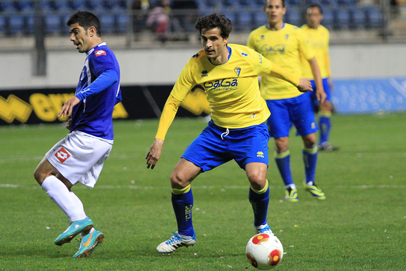 Jorge López, con el Cádiz CF / Trekant Media