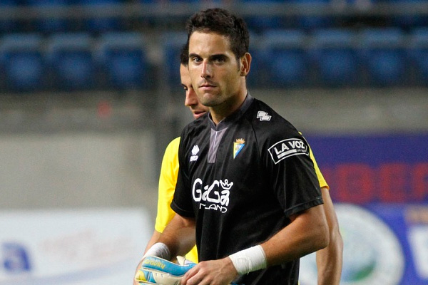 Alejandro García, con el Cádiz CF / Trekant Media