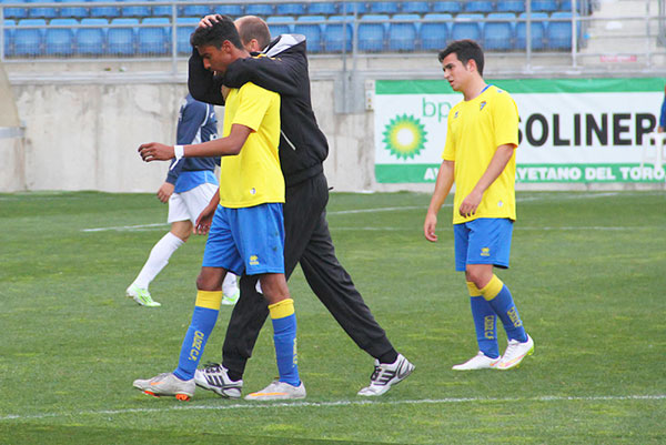 Tristeza en jugadores del Cádiz CF B / Trekant Media
