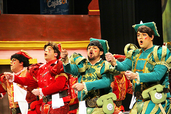 La chirigota 'Los tragedia' participará en el 'Gran Festival de Carnaval' a favor del Banco de Alimentos / Trekant Media
