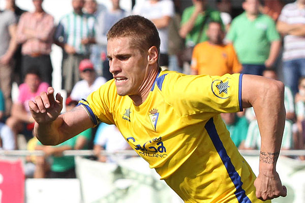Raúl Albentosa, con el Cádiz CF / Trekant Media