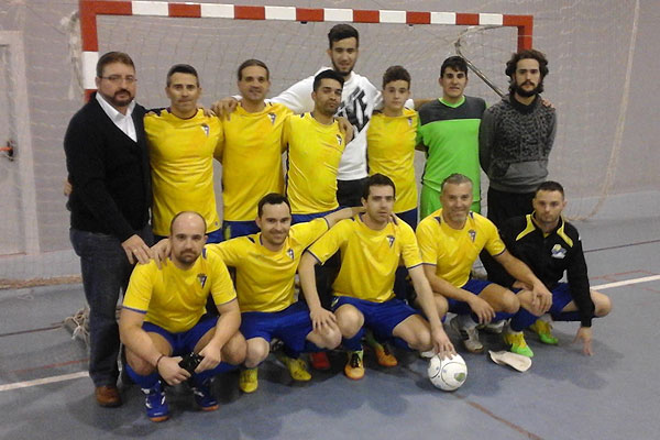 El equipo ALBOR que juega la liga andaluza de fútbol sala / cadizcf.com