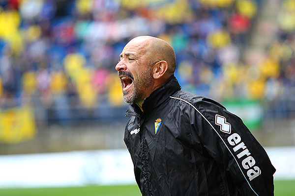 Claudio Barragán, entrenador del Cádiz CF / Trekant Media