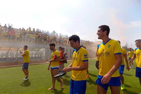 Entrenamiento en El Rosal / foto: Cádiz CF