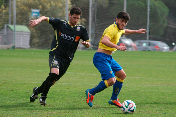 Foto del Cádiz CF B contra el Coria CF / lacanteracadiz.com