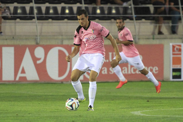 Juan Villar en el partido de Copa del Rey contra el CD San Roque de Lepe / Trekant Media