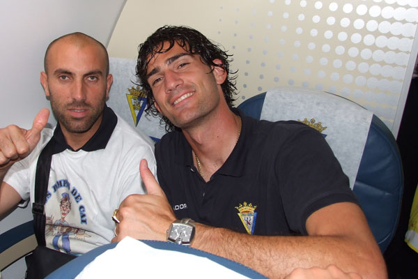 Mansilla en su etapa con el Cádiz tras lograr el ascenso en Irún / Trekant Media