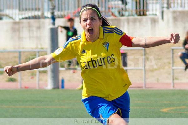 Karito de los Santos, capitana del Cádiz CF / Águeda Sánchez Moreno