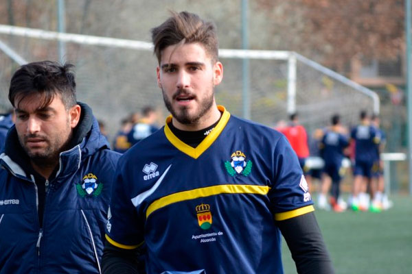 Ricky Alonso, con la AD Alcorcón / adalcorcon.com