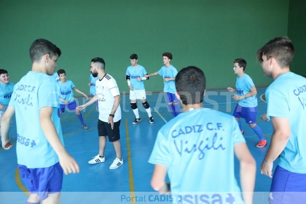 Jugadores del Cádiz CF Virgili Cadete / Trekant Media