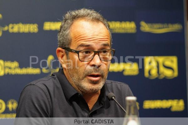 Álvaro Cervera, entrenador del Cádiz CF / Trekant Media