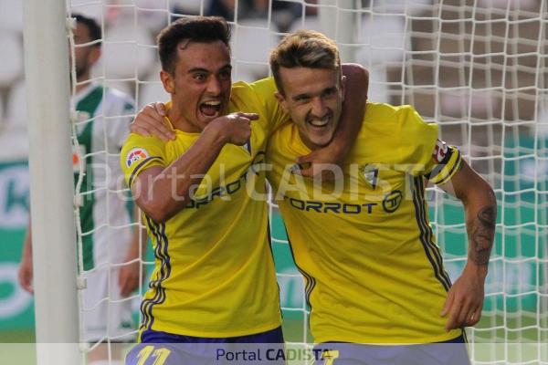 Salvi celebra su gol al Córdoba CF / Trekant Media
