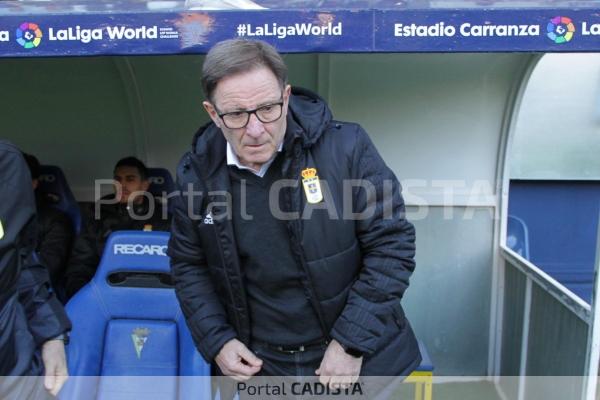 Juan Antonio Anquela, entrenador del Real Oviedo / Trekant Media
