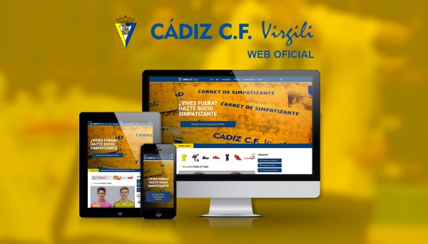 Web Oficial del Cádiz CF Virgili / Trekant Media