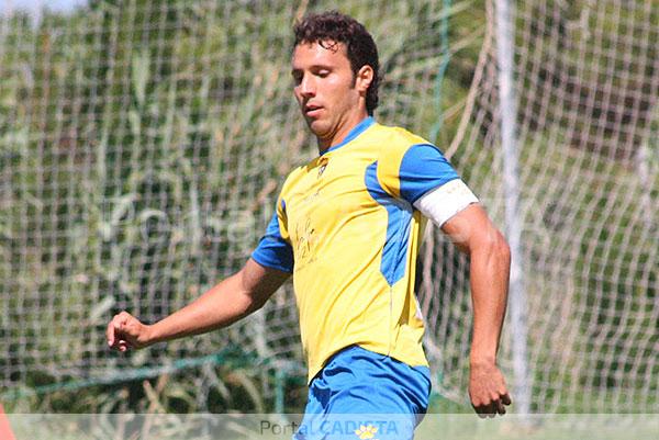 Germán Sánchez, con el Cádiz CF B / Trekant Media