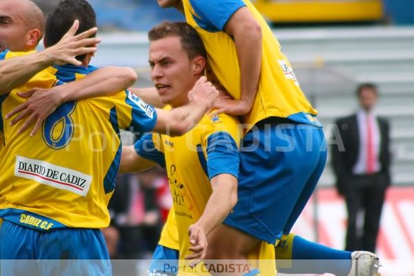 Abraham González con el Cádiz CF / Trekant Media