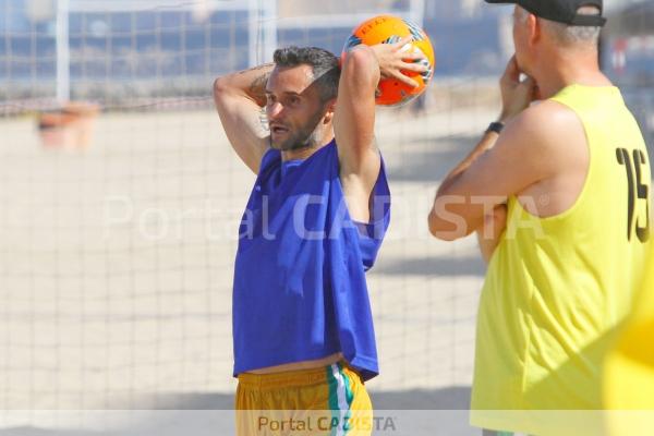 Dani Cifuentes con la Selección Andaluza de Fútbol Playa / Trekant Media