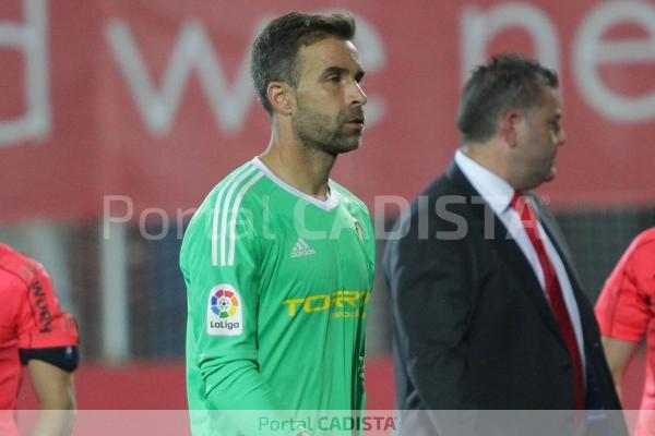 Alberto Cifuentes, portero del Cádiz CF / Trekant Media