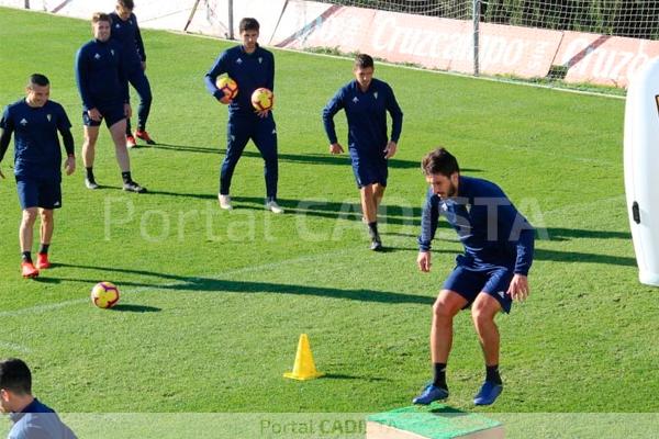 Último entrenamiento de 2018 del Cádiz CF / Trekant Media