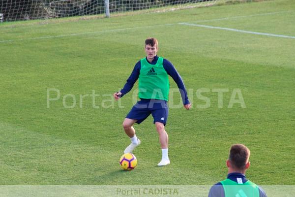 Salvi en el entreno de este domingo / Trekant Media