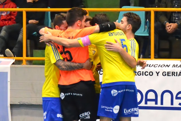El Cádiz CF Virgili celebra un gol ante el Xerez DFC / Futsalsur