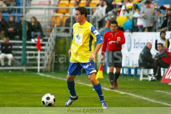 Álvaro García Cantó en su etapa en el Cádiz CF / Trekant Media