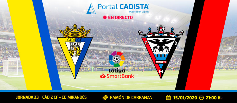 cadiz mirandes online