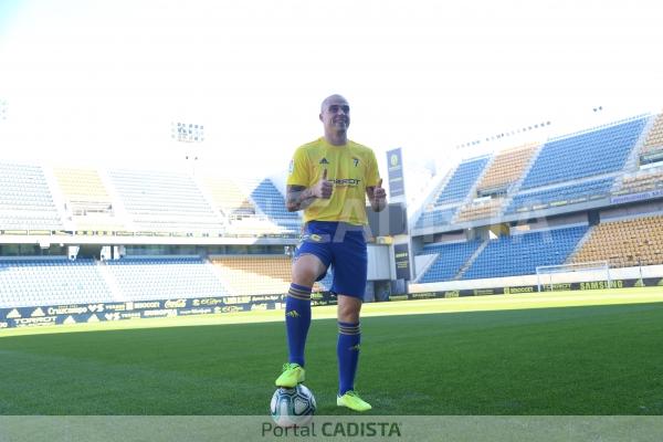 Jorge Pombo, jugador del Cádiz CF / Trekant Media