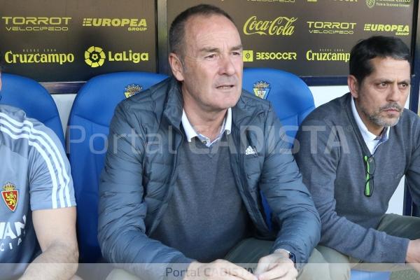 Víctor Fernández, entrenador del Real Zaragoza / Trekant Media