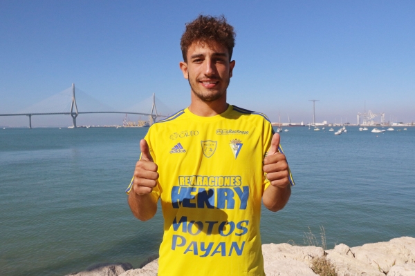 Juanmita, jugador del Cádiz CF Virgili / Trekant Media