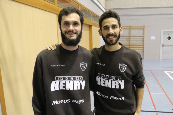 Jaime Atienza y Manuel García / Cádiz CF Virgili
