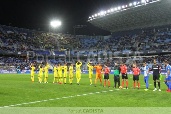 Málaga CF y Cádiz CF en La Rosaleda / Trekant Media