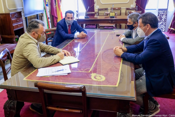 Reunión Cádiz CF - Ayuntamiento de Cádiz