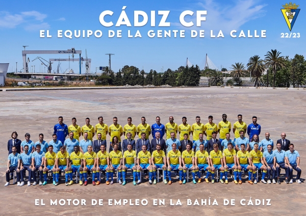 Plantilla del cadiz 22/23