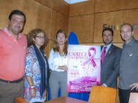 Presentación Cádiz CF - CP Cacereño: Día Mundial contra el Cáncer de Mama